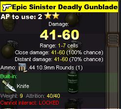 Bug In Deadly Arts Gunrox