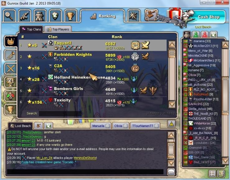 Gunrox Record Gunrox